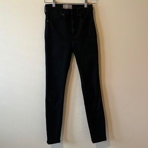 Everlane Black High Rise Skinny Jeans